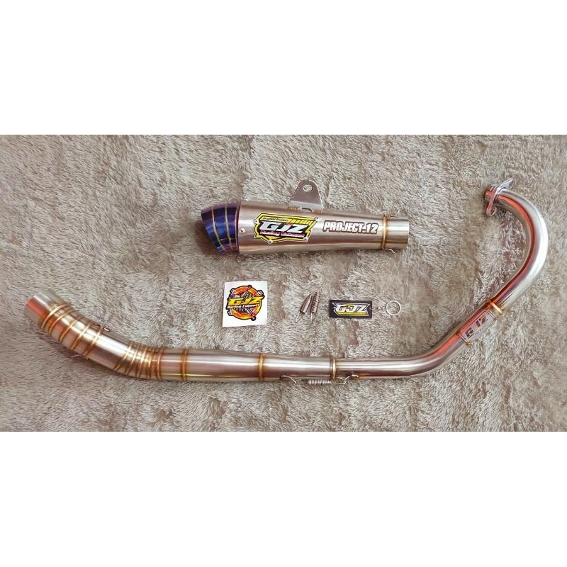 Knalpot Original Gjz Racing Exhaust Engker Vixion Old Vixion New Nvl Nva
