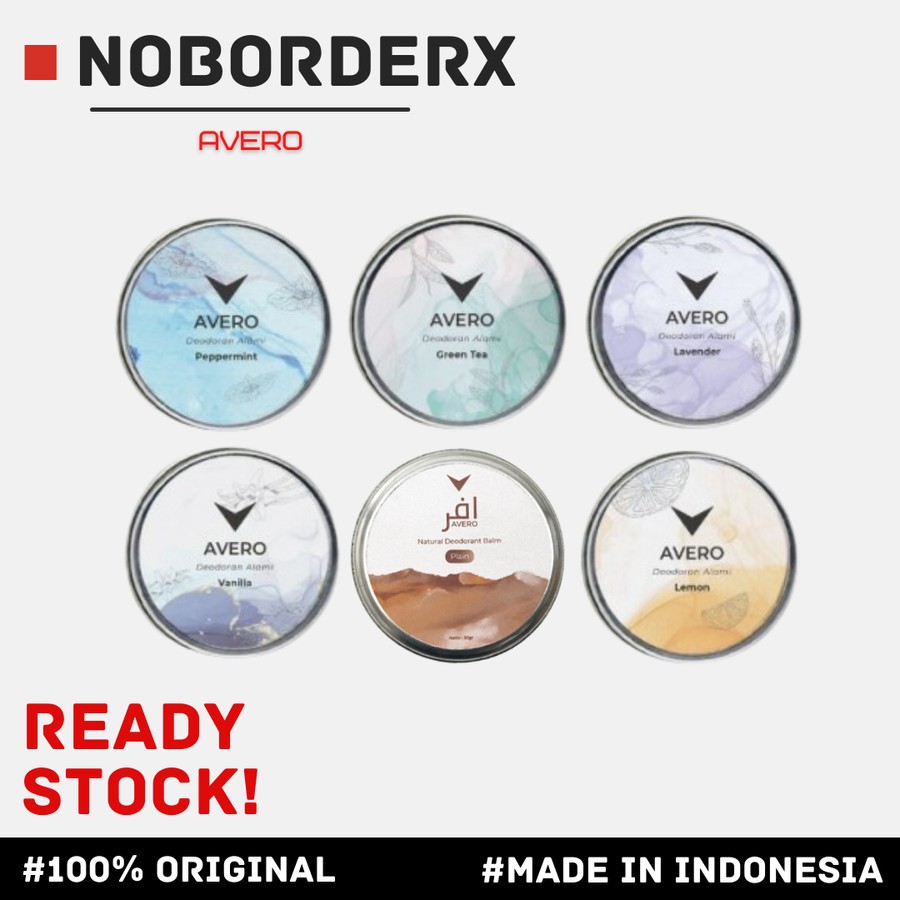 Avero Natural Deodorant Balm