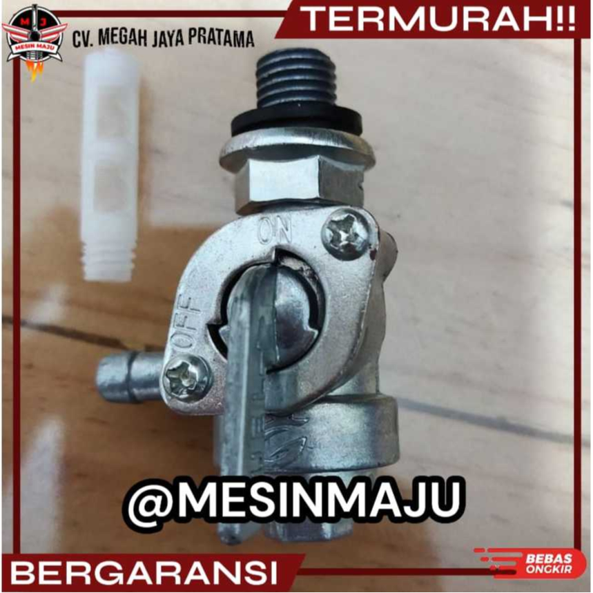 KRAN BENSIN GX160/ GX200. / KERAN BENSIN GENSET 10MM BAGUS DAN BERKUALITAS