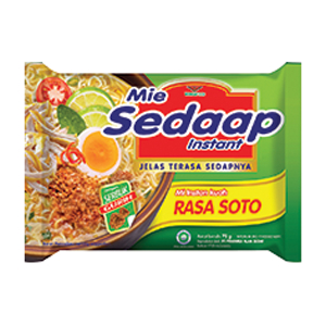 

MIE SEDAAP MIE INSTANT SOTO PCK 75g