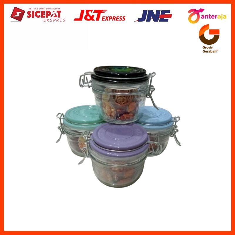 mms toples kaca metico 125ml glass jar