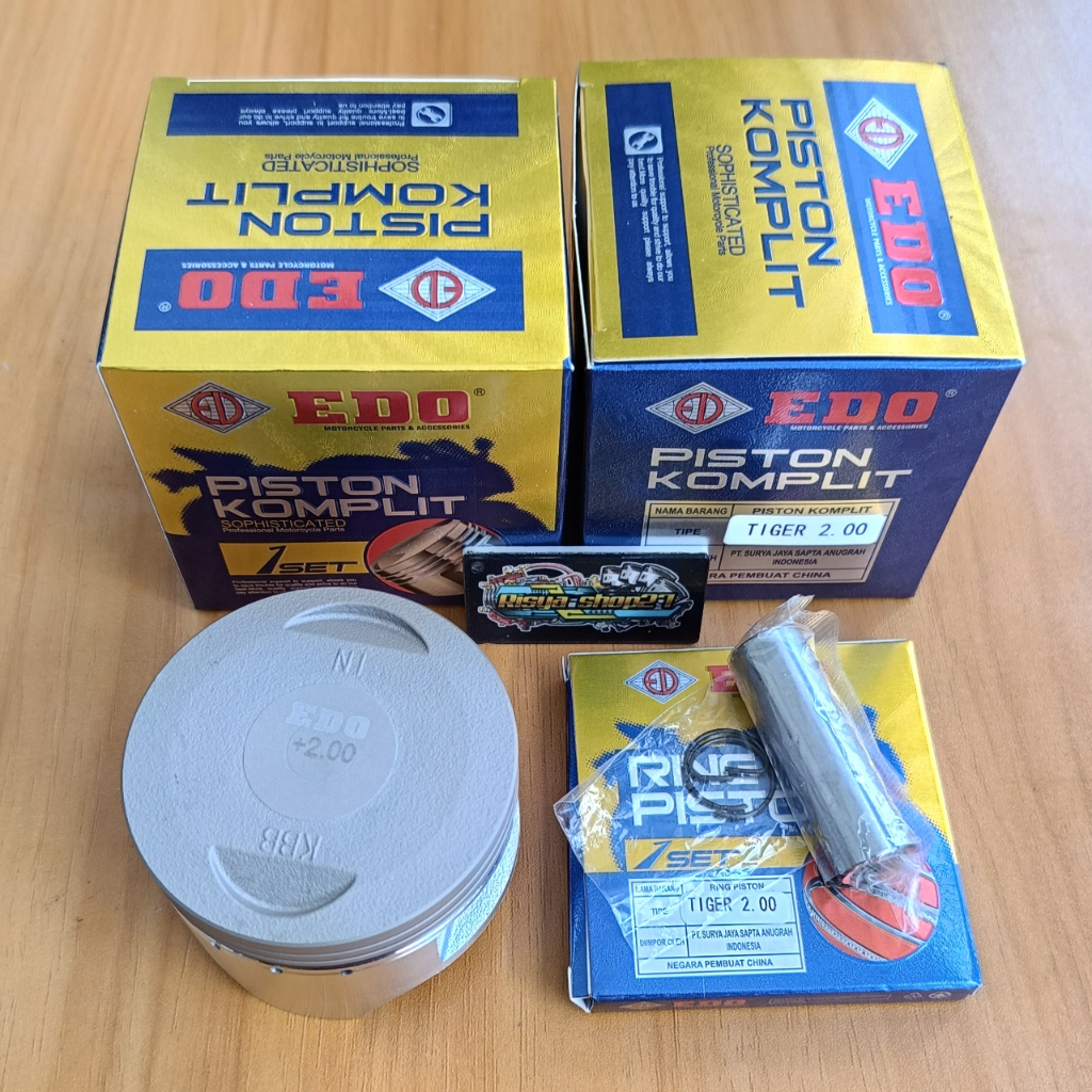 Piston Tiger Seher Tiger Os Std Os 50 Os 100 Os 150 Os 200 EDO Racing