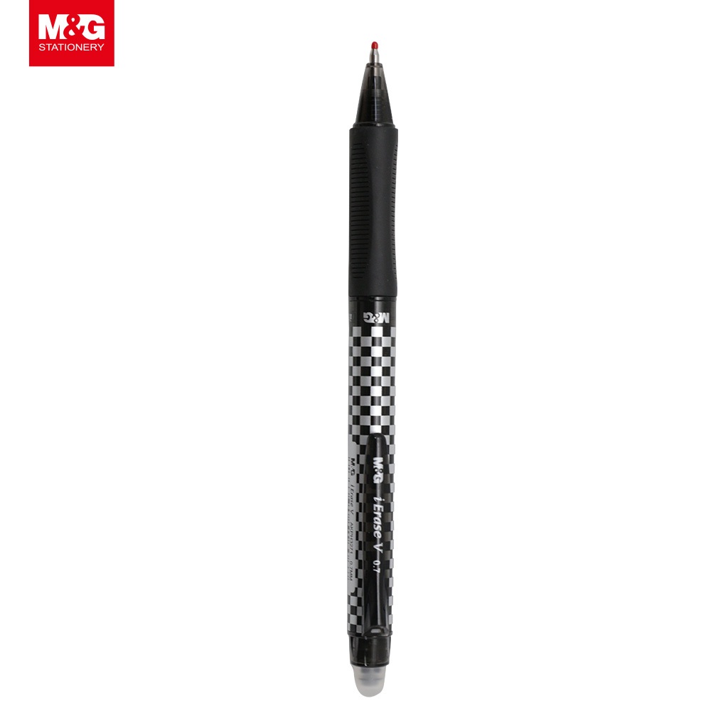 

Pulpen Cetrek/Cetek bisa hapus M&G Retractable Eraseable Gel Pen 0.7mm AKPH3271 Black