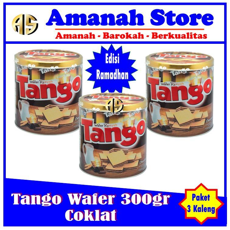 

Tango Wafer Coklat Coklata 300gr 3 Kaleng