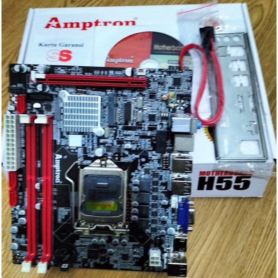 MOTHERBOARD AMPTRON H55 LGA 1156
