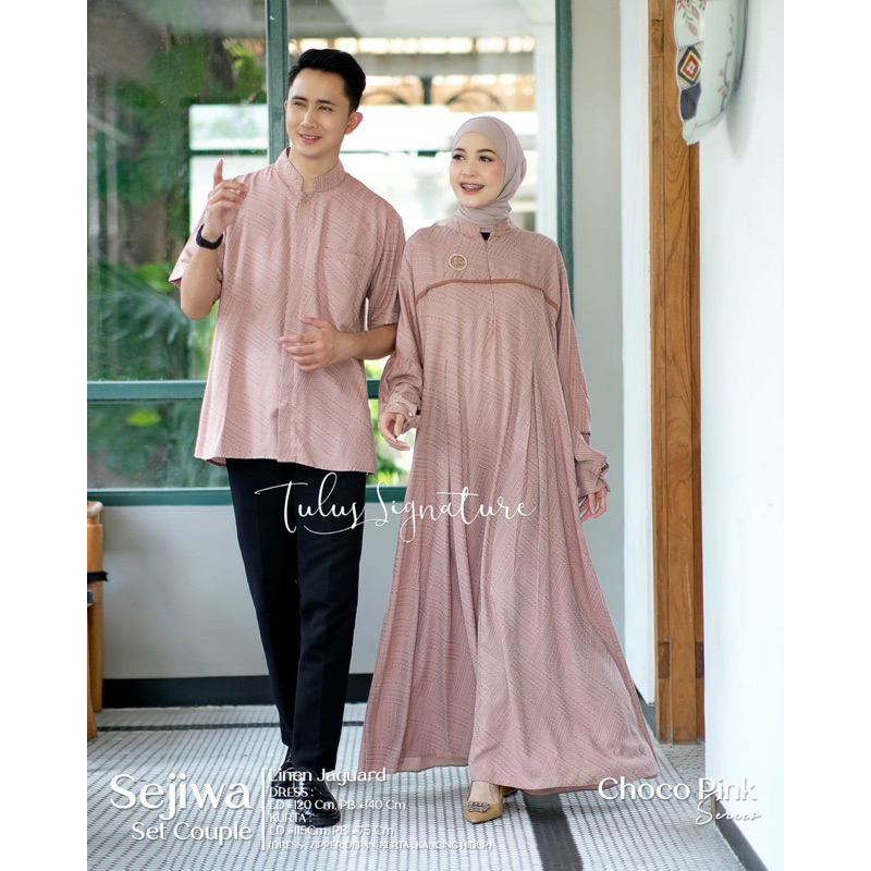 GAMIS COUPLE JUMBO TULUS SIGNATURE - SEJIWA COUPLE