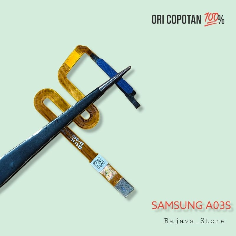 Finger fingerprint sidik jari samsung a03s ori original cabutan copotan asli garansi normal