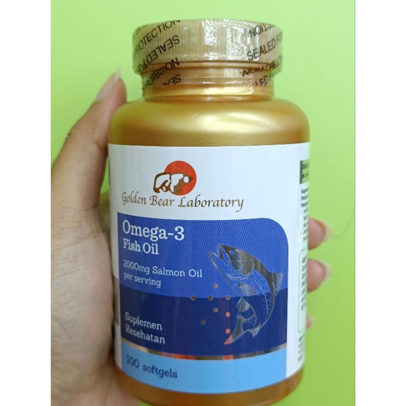 golden bear omega 3 fish oil isi 100