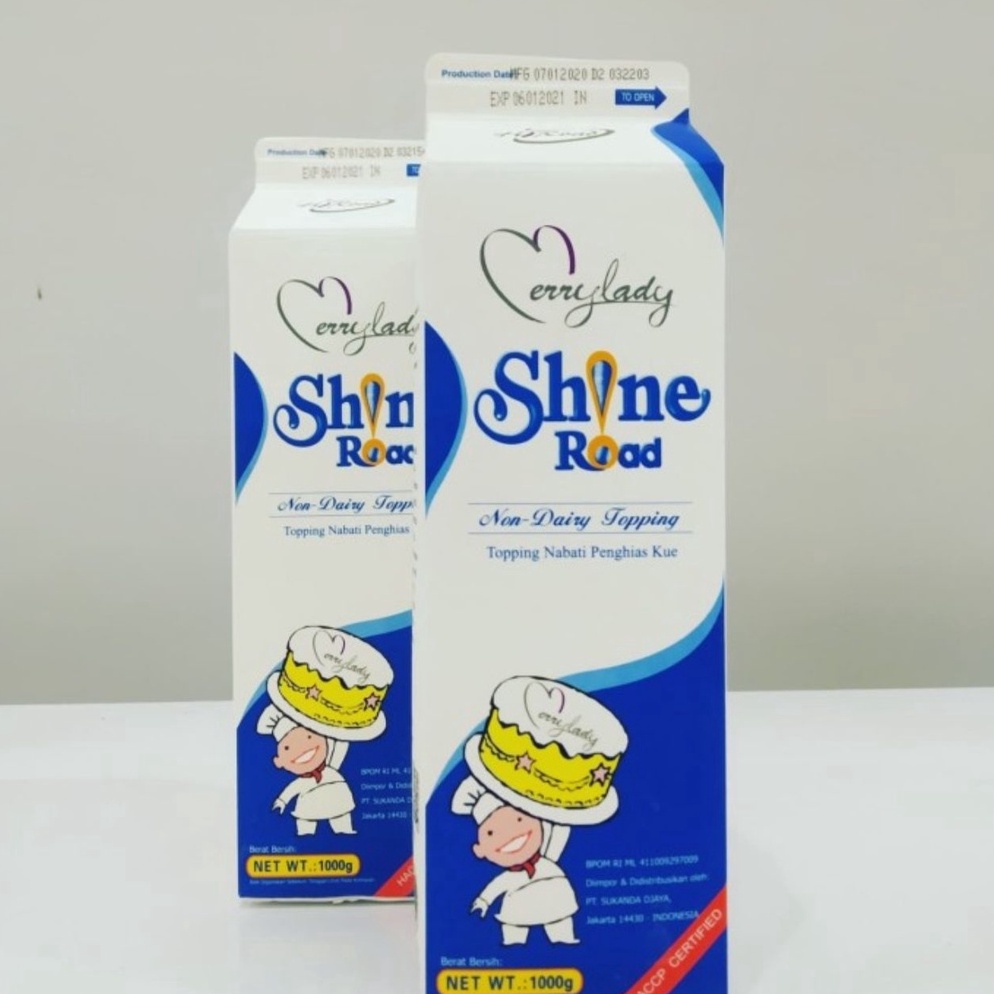 

Lagi murah Shine Road Non Dairy Whipping Cream 1 Liter Whipping Gosend Grab