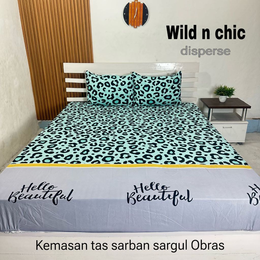 SPREI SET MOTIF ABSTRAK LARASATI, WILD N CHIC,  ZIPPO, NEW VELOVE, STIGMA, HONSTUDE, MIERA, RAMON, B