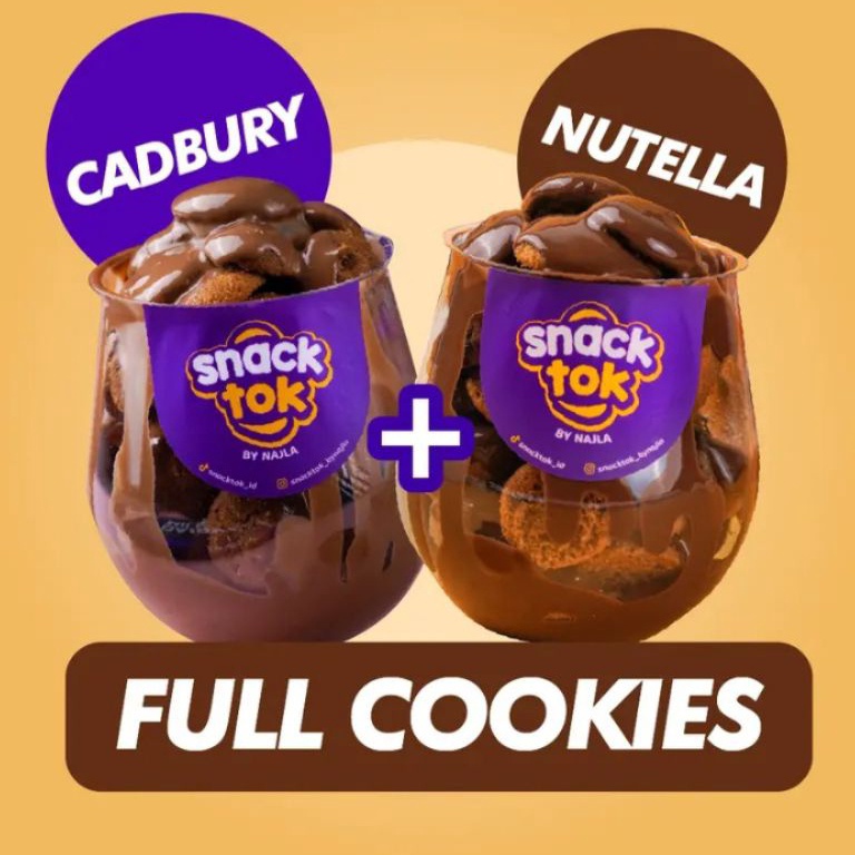 

Murah Banget Snacktok Full Cookies Bittersweet ByNajla