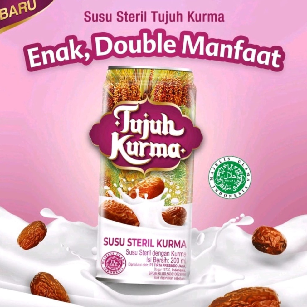 

Produk Ekslusif Tujuh Kurma Susu Tujuh Kurma 12 189 Ml