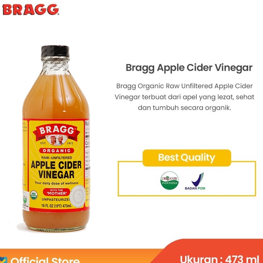 

Penawaran Terbaik Bragg Organic Raw Unfiltered Apple Cider Vinegar 473 ml