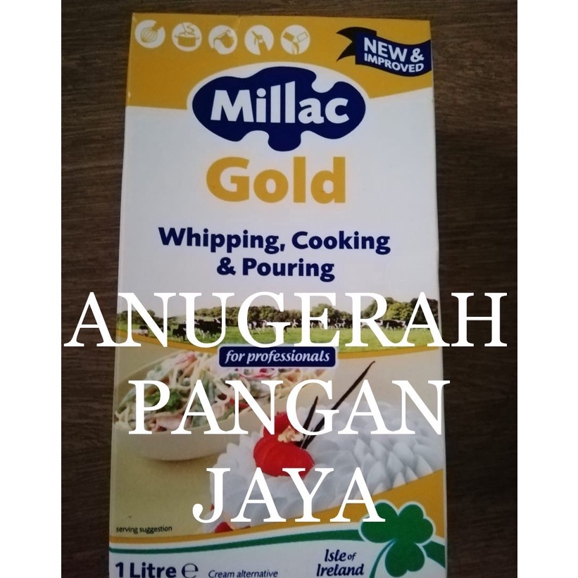 

Dapatkan disini MILLAC GOLD whip whipping cream 1kg