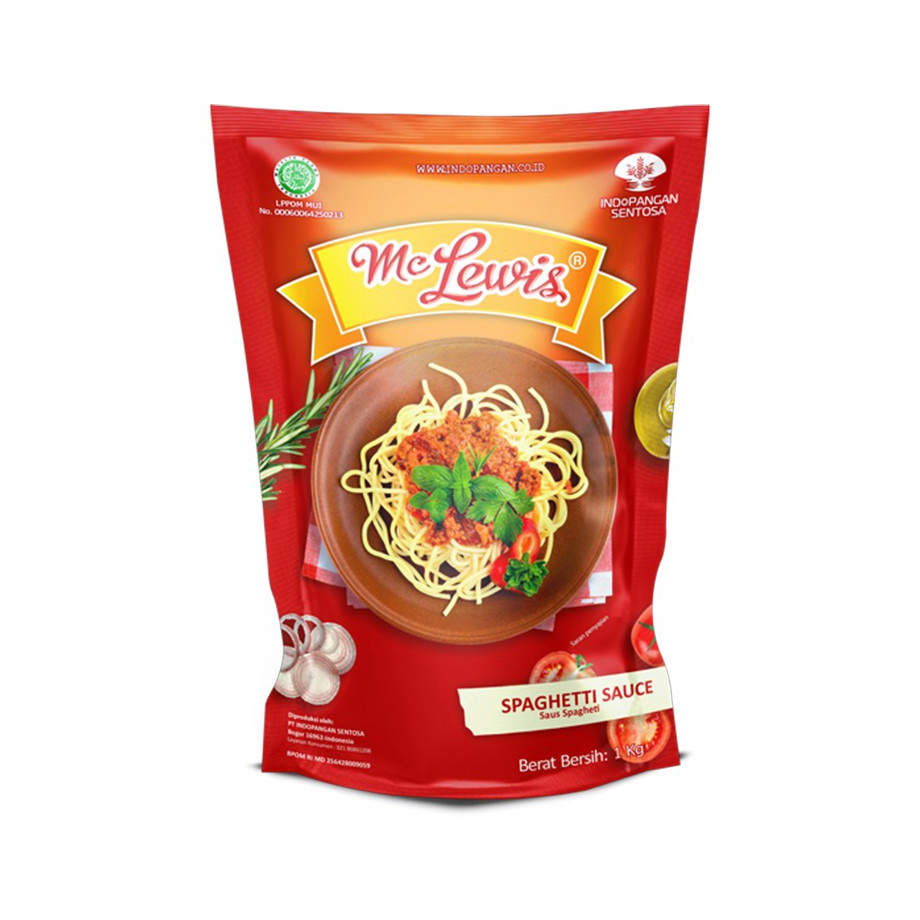 

Barang keren Mc Lewis Spaghetti Bolognese Sauce 1Kg