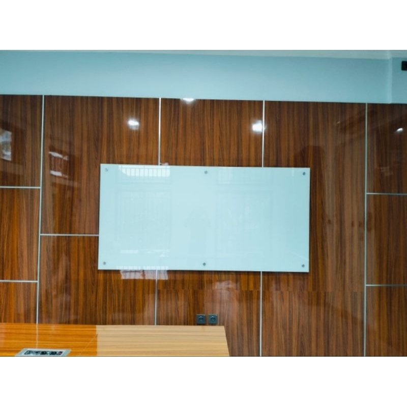 

glassboard 120 x 200 cm / papan tulis kaca 120 x 200 cm