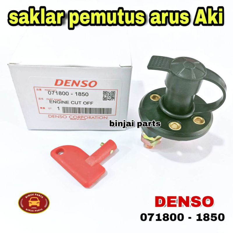 ENGINE CUT OFF/SAKLAR PEMUTUS ARUS AKI MOBIL DAN MESIN DENSO