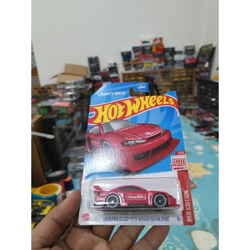 Hotwheels Nissan Silvia S15 LBWK Red Edition