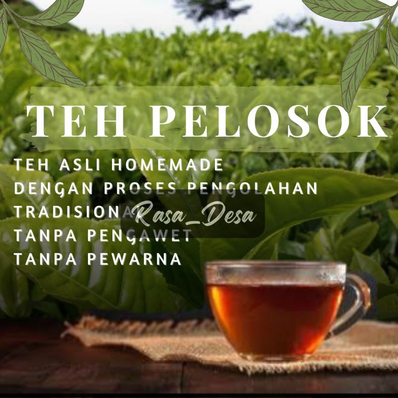 

Teh Pelosok Olahan Tradisional 250gr