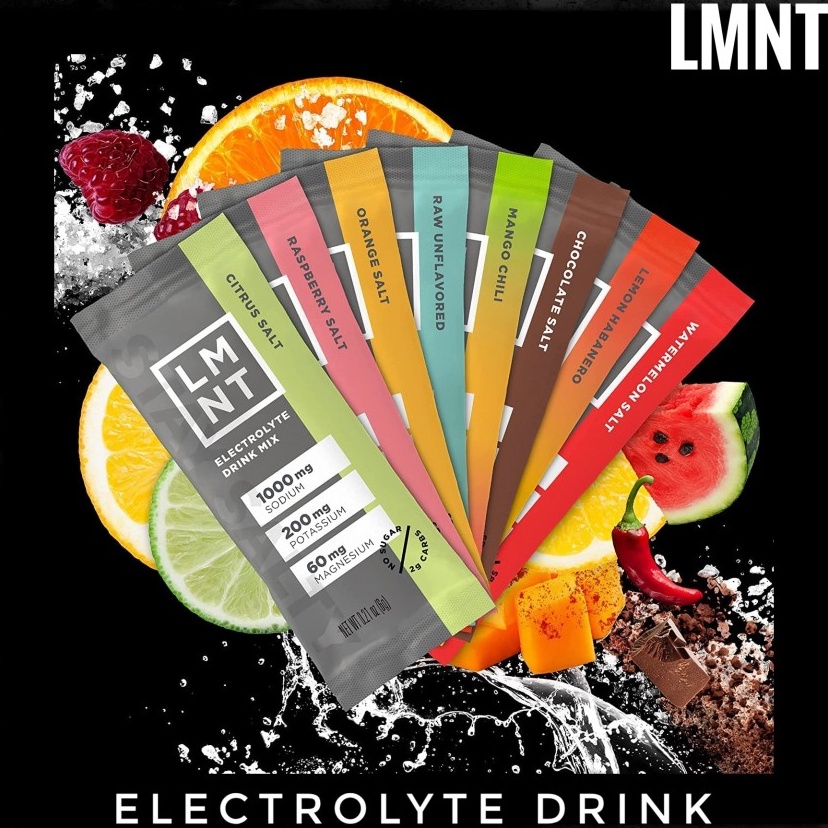 

New Stock LMNT Electrolyte Drink Zero Sugar