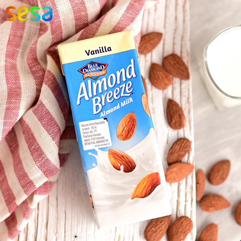 

Lebih hemat Blue Diamond Almond Breeze Milk Vanilla 18 ml Almond Milk