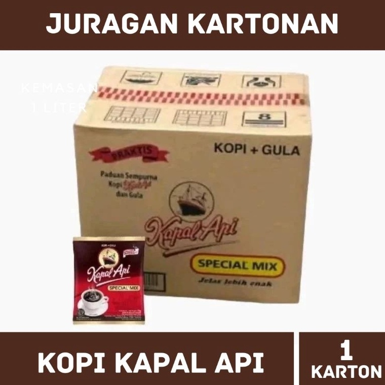 

Belanja sekarang JABODETABEK KOPI KAPAL API 1 KARTON