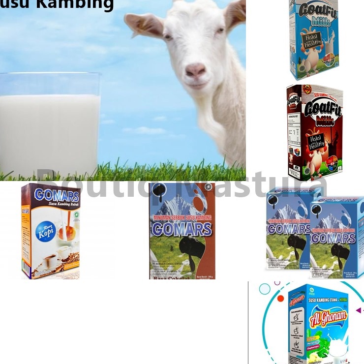 

Belanja Murmer Susu Kambing Bubuk Gomars GoatFit Alghonam Herbal Propolis Royal Jelly