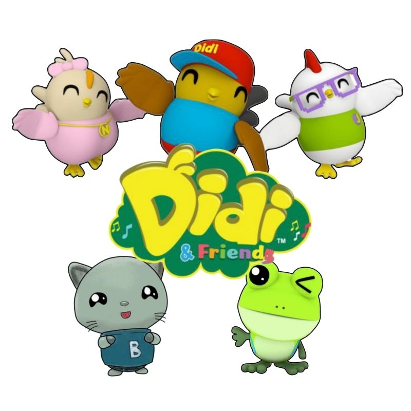 

IHANALICIOUS Butter Cookies tema Didi and Friends (kukis hias karakter)