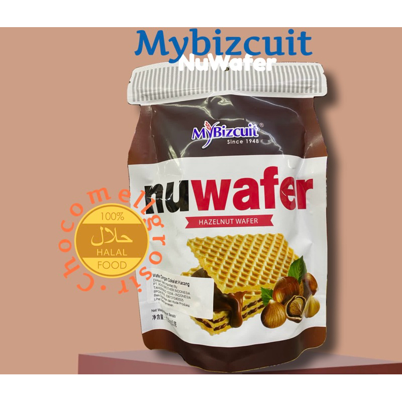 

Mybizcuit NUWAFER hazelnut wafer 130gr Import