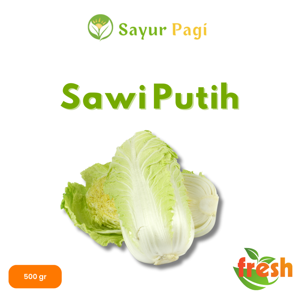 

Sayur Segar Sawi Putih 500 gram - Sayur Pagi Online