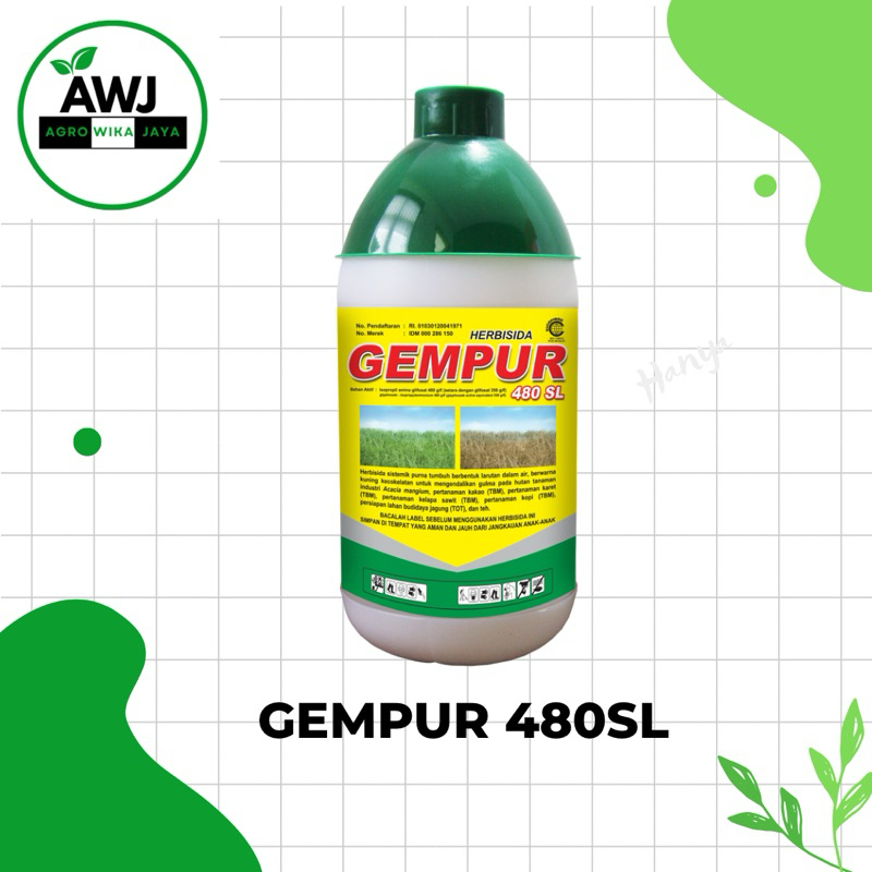 GEMPUR 480 SL | HERBISIDA GEMPUR | MEMBASMI RUMPUT BANDEL