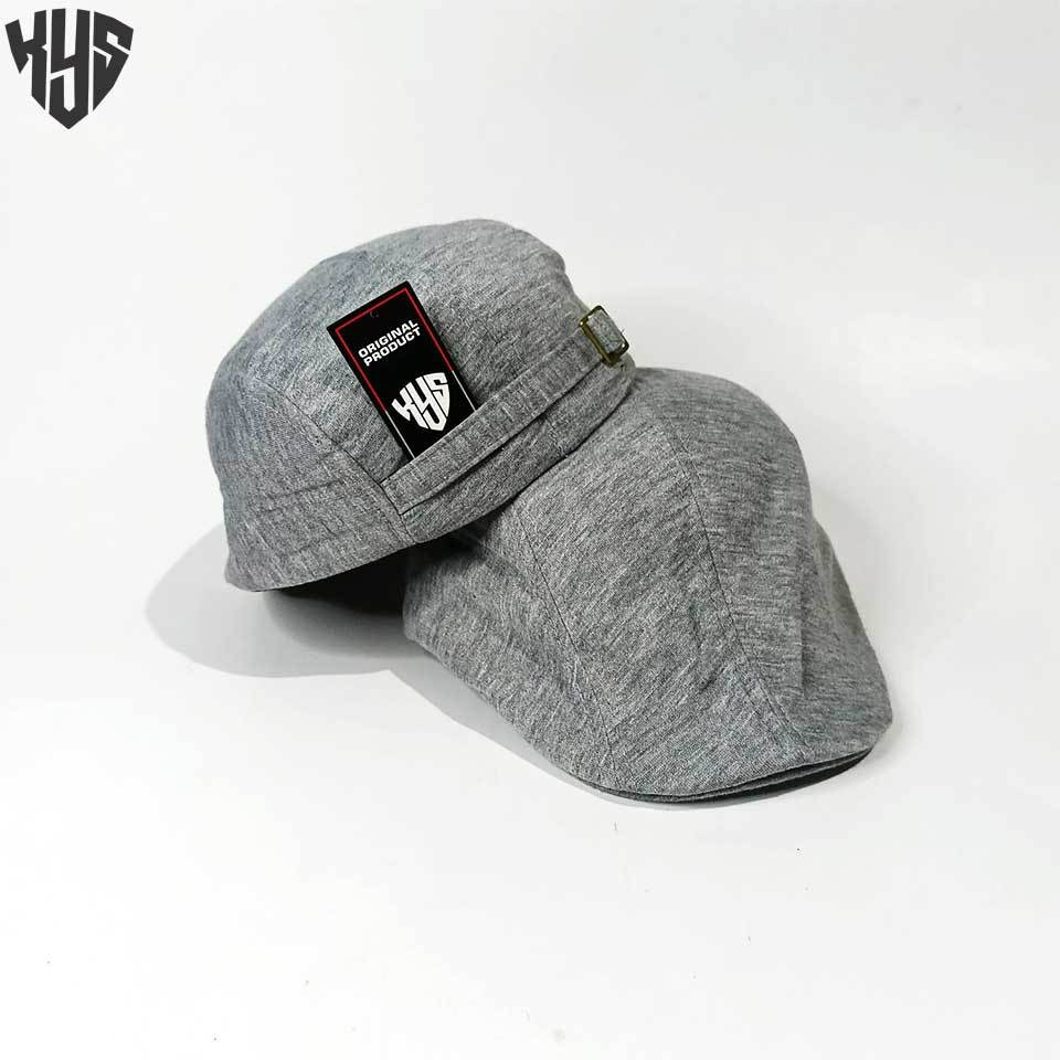 Topi Kodok Pria Dewasa-Pelukis-Flat Cap-Topi Copet -Sutradara-Topi Newsboy-Pet