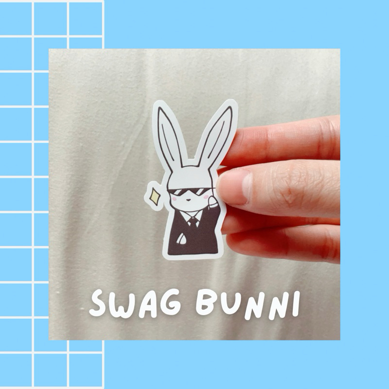 

BUNNI SERIES / Diecut Edition / stiker kelinici kartun lucu, cute