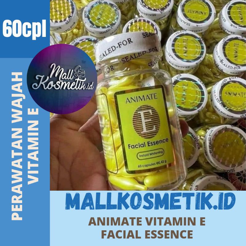 ANIMATE VITAMIN E WAJAH BADAN PEMUTIH