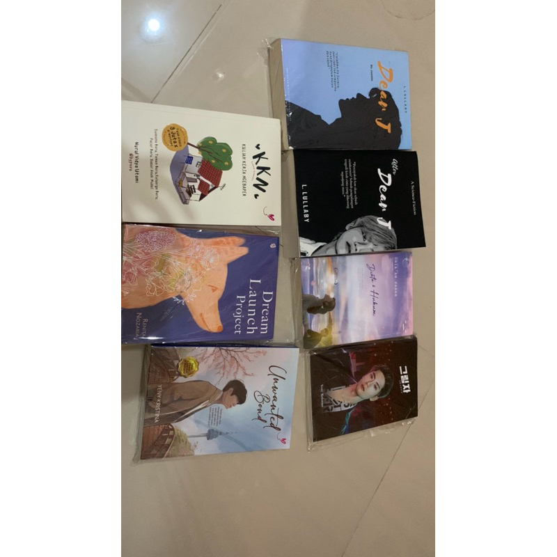 Novel NCT preloved || Dear J, after dear J, Dikta dan hukum, shadow, KKN, dream launch project, unwa