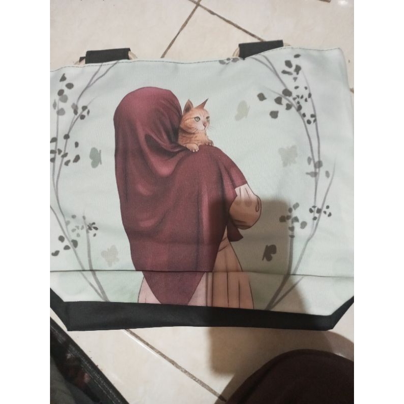 Tas totebag tali sumbu