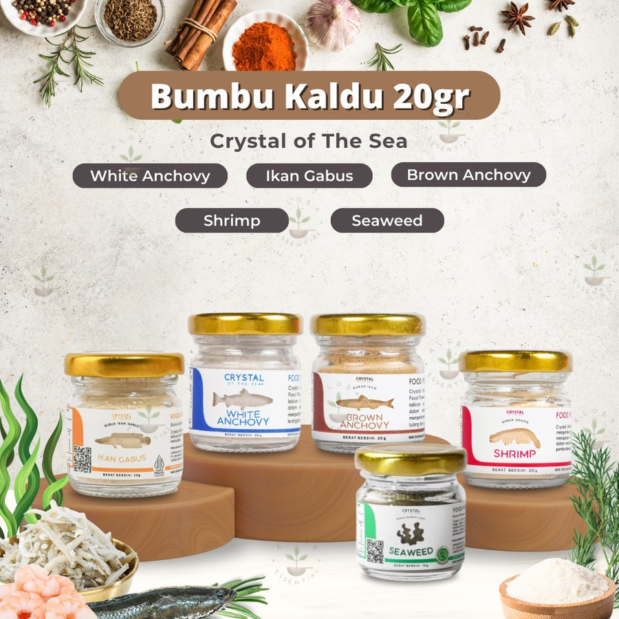 

Makassar ! Crystal of the Sea Powder Bubuk Kaldu Mpasi Anak Bayi