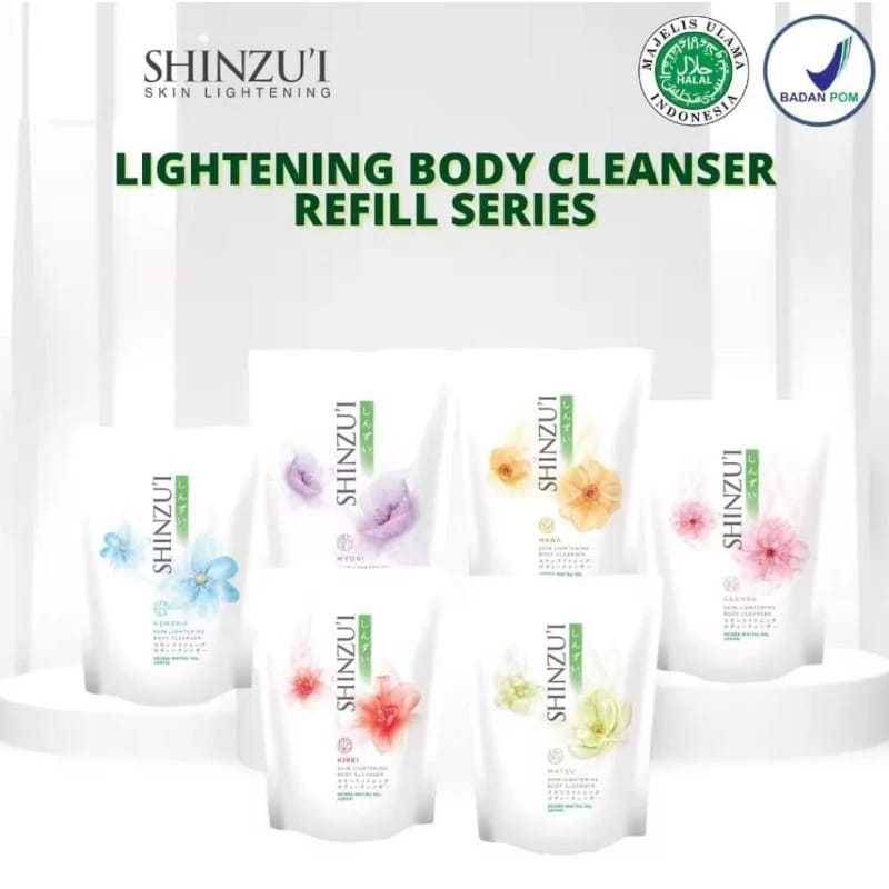Shinzui Body Cleanser /Shinzui Sabun Cair Refill 400ml -Shinzui Body wash isi ulang