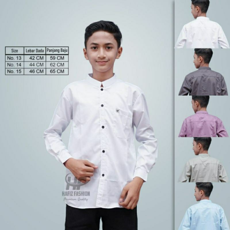 BAJU KOKO ANAK TK SD SMP AZZAHIR TERBARU |KOKO HADROH ANAK | BAJU BUSANA MUSLIM ANAK BAJU TAQWA ANAK