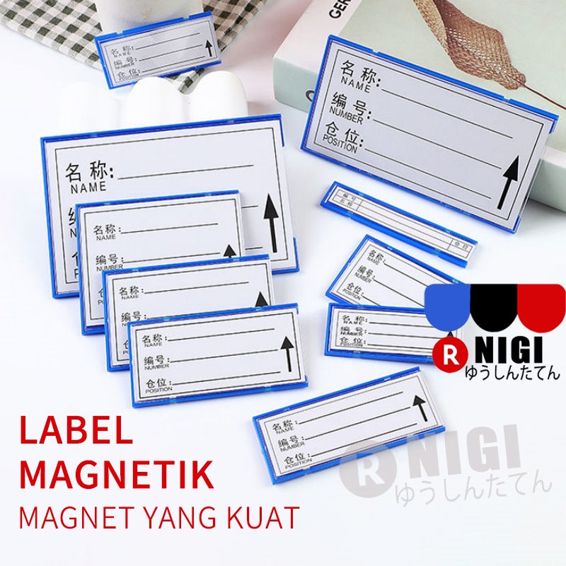 

NIGI Magnetik Price Rail Shelf/Mika Harga/Price Rail