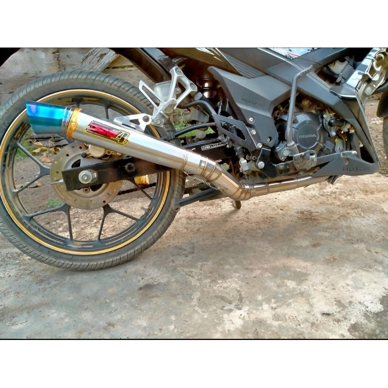 KNALPOT RACING DAENG SAI4 VIXION SATRIA VERZA MEGAPRO SONIC TIGER CB150R