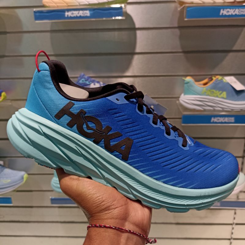 Sepatu Running Hoka Rincon 3 Blue Mens