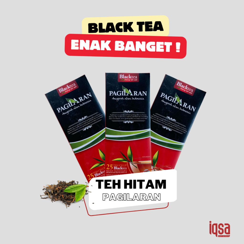 

Teh Hitam Herbal Blacktea Original Minuman