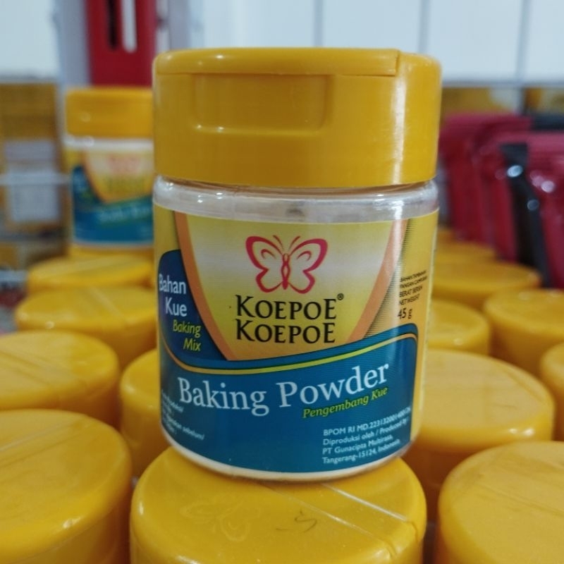 

Baking Powder BP Kupu Kupu 45g