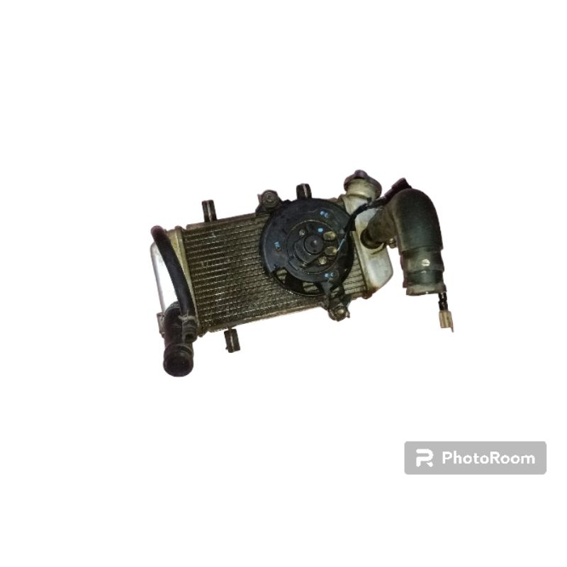 Radiator satu set lengkap dengan kipas Jupiter MX 150 MX king original