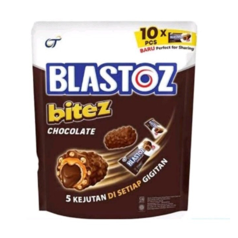 

Blastoz Bitez Wafer Chocolate Pouch - 80gr