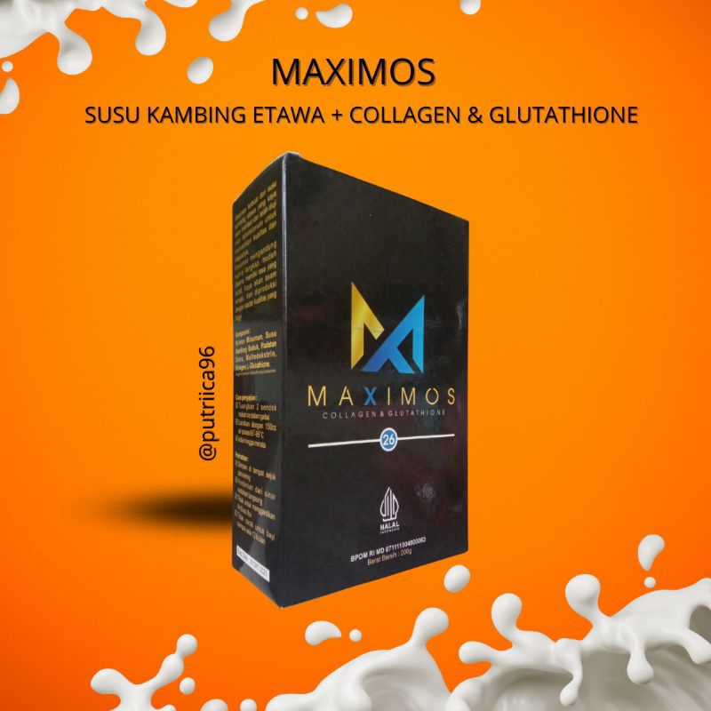 

SUSU KAMBING ETAWA PLUS COLLAGEN & GLUTATHIONE MAXIMOS