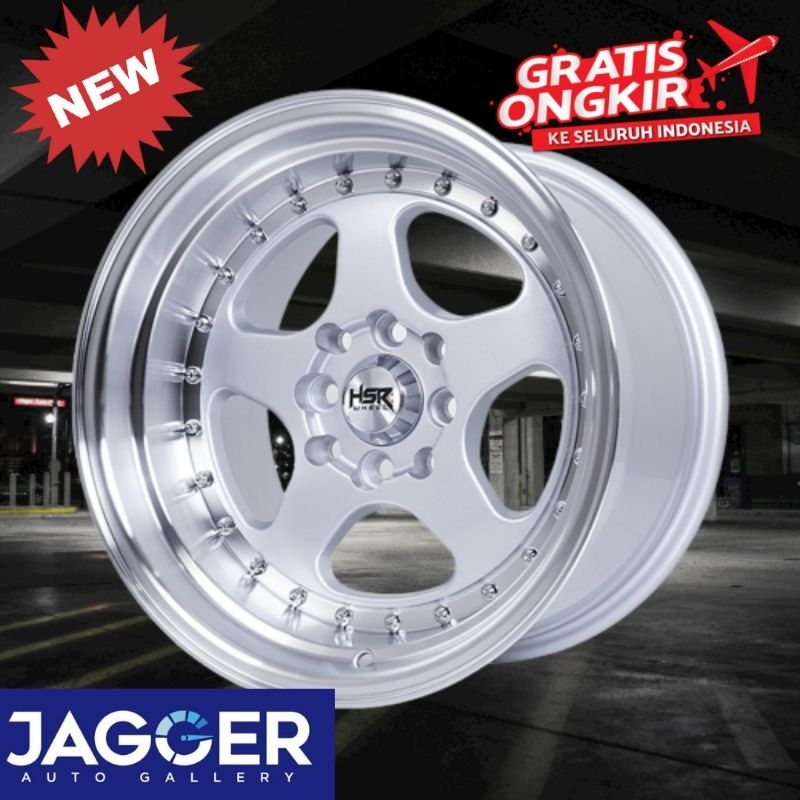 Velg celong hsr burn ring 15 lebar 8-9 untuk mobil kijang lgx livina