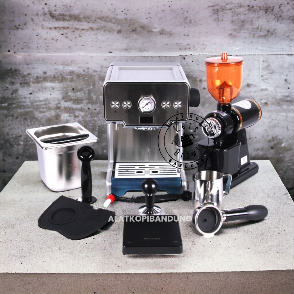 Paket Alat Usaha Kedai Kopi Susu Mesin Espresso 3605 Basic
