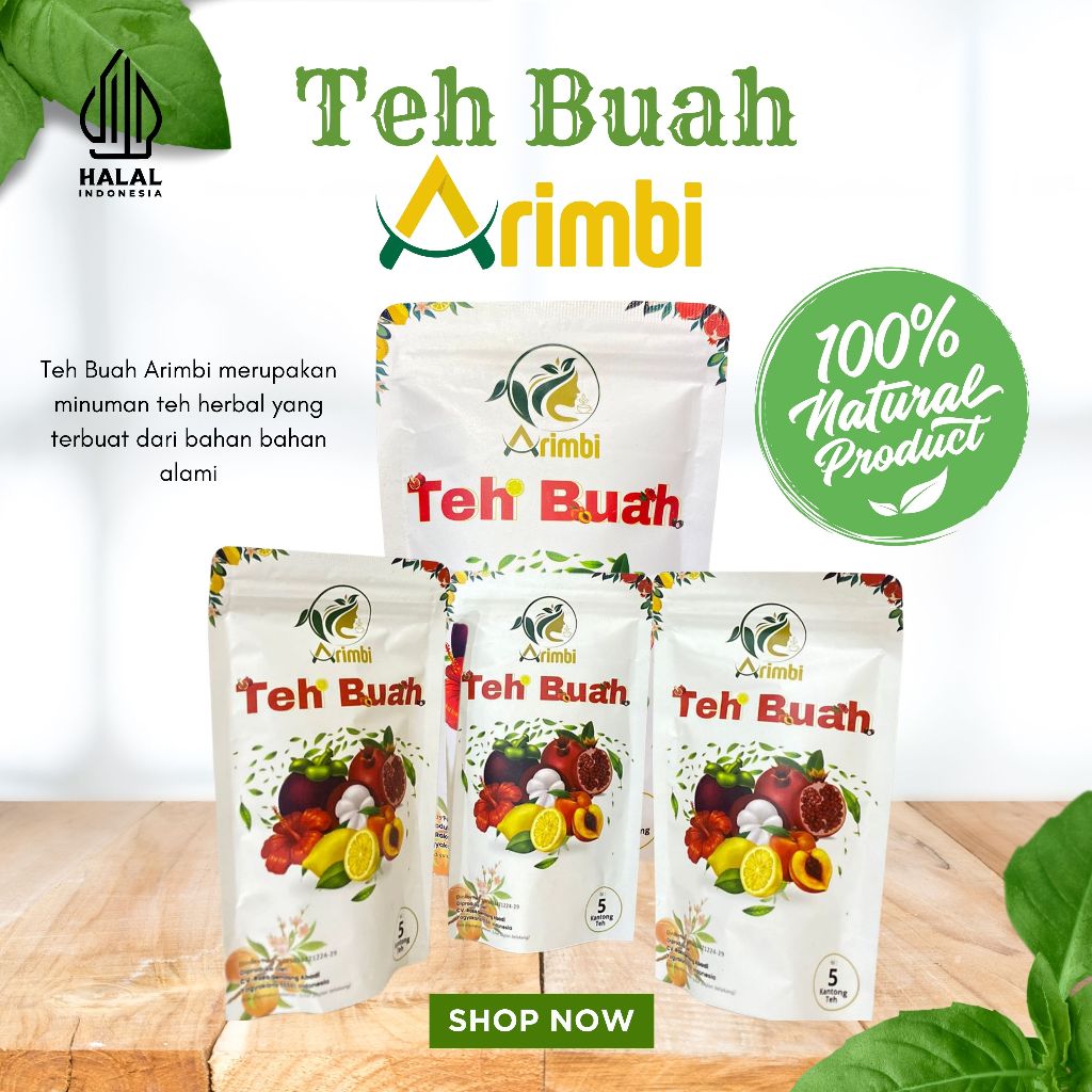 

TEH BUAH KHASIAT TINGGI, TEA BUAH HERBAL